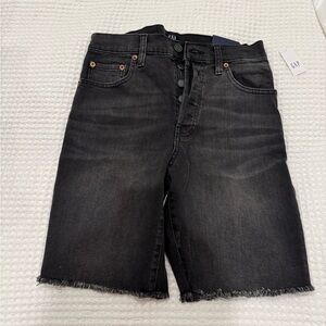 GAP Black Denim Women's Bermuda Shorts
